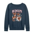 thumbnail image 1 of Rudolph - Rudolph Bootleg - Women's French Terry Long Sleeve Pullover, 1 of 4