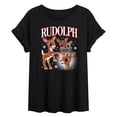thumbnail image 1 of Rudolph - Rudolph Bootleg - Women's Oversized Graphic T-Shirt, 1 of 4