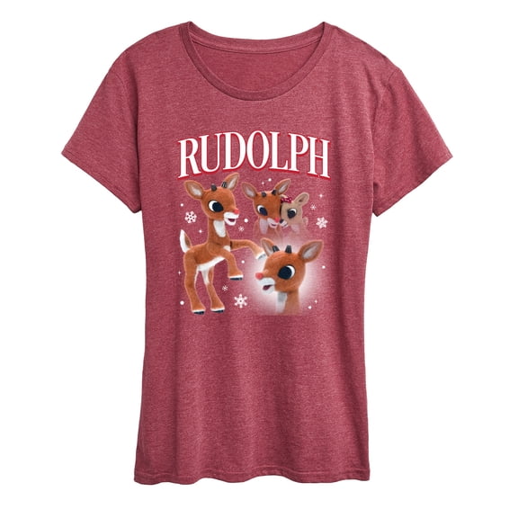 Rudolph - Rudolph Bootleg - Women's Short Sleeve Graphic T-Shirt