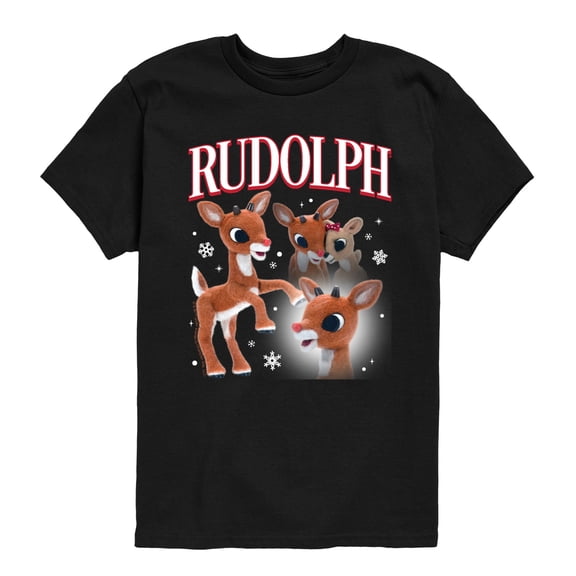 Rudolph - Rudolph Bootleg - Youth Short Sleeve Graphic T-Shirt