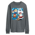 thumbnail image 1 of Rudolph - Rudolph Group - Men's Long Sleeve Graphic T-Shirt, 1 of 4