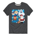 thumbnail image 1 of Rudolph - Rudolph Group - Youth Short Sleeve Graphic T-Shirt, 1 of 4