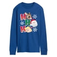 thumbnail image 1 of Rudolph - Rudolph Ho Ho Ho - Men's Long Sleeve Graphic T-Shirt, 1 of 4
