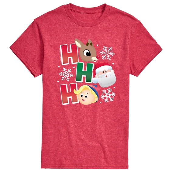 Rudolph - Rudolph Ho Ho Ho - Men's Short Sleeve Graphic T-Shirt