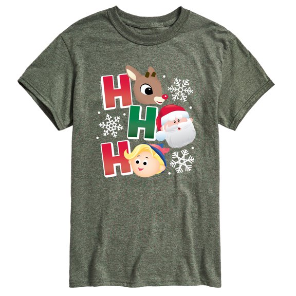 Rudolph - Rudolph Ho Ho Ho - Men's Short Sleeve Graphic T-Shirt