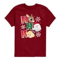 thumbnail image 1 of Rudolph - Rudolph Ho Ho Ho - Youth Short Sleeve Graphic T-Shirt, 1 of 3