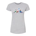 thumbnail image 1 of Rudolph - Rudolph - Juniors Fitted Short Sleeve Graphic T-Shirt, 1 of 4