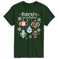 thumbnail image 1 of Rudolph - Rudolph Ornaments - Men's Short Sleeve Graphic T-Shirt, 1 of 3