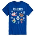 thumbnail image 1 of Rudolph - Rudolph Ornaments - Men's Short Sleeve Graphic T-Shirt, 1 of 4