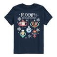 thumbnail image 1 of Rudolph - Rudolph Ornaments - Youth Short Sleeve Graphic T-Shirt, 1 of 4