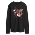 thumbnail image 1 of Rudolph - Rudolph Portrait - Men's Long Sleeve Graphic T-Shirt, 1 of 4