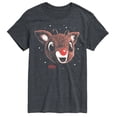 thumbnail image 1 of Rudolph - Rudolph Portrait - Men's Short Sleeve Graphic T-Shirt, 1 of 4