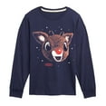 thumbnail image 1 of Rudolph - Rudolph Portrait - Youth Long Sleeve Graphic T-Shirt, 1 of 4
