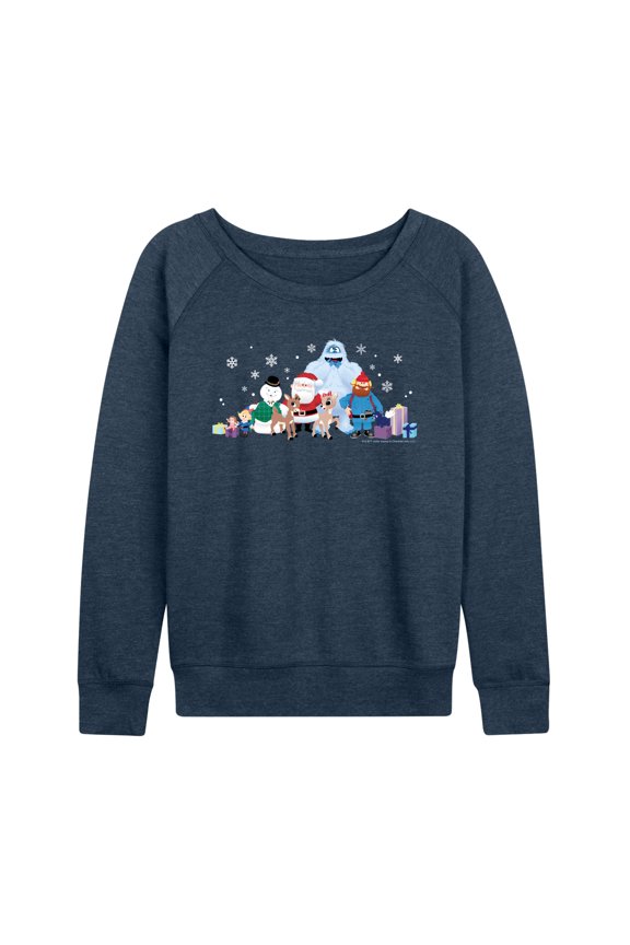 - Rudolph - Women's French Terry Long Sleeve Pullover