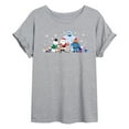 thumbnail image 1 of Rudolph - Rudolph - Women's Oversized Graphic T-Shirt, 1 of 4