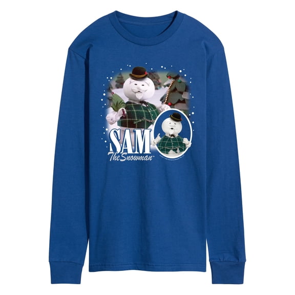 Rudolph - Sam The Snowman Bootleg - Men's Long Sleeve Graphic T-Shirt