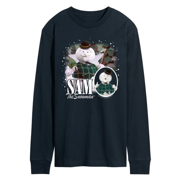 Rudolph - Sam The Snowman Bootleg - Men's Long Sleeve Graphic T-Shirt