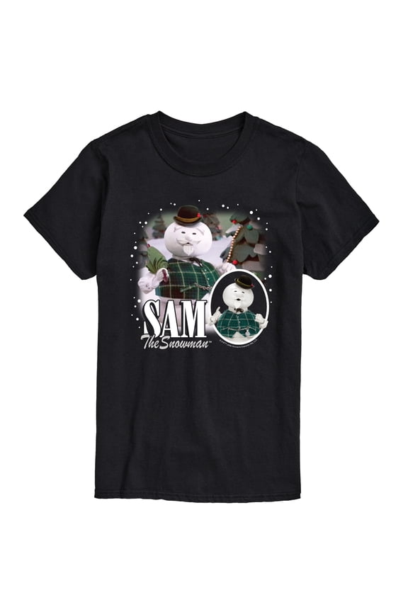 - Sam The Snowman Bootleg - Men's Short Sleeve Graphic T-Shirt