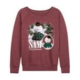 thumbnail image 1 of Rudolph - Sam The Snowman Bootleg - Women's French Terry Long Sleeve Pullover, 1 of 4