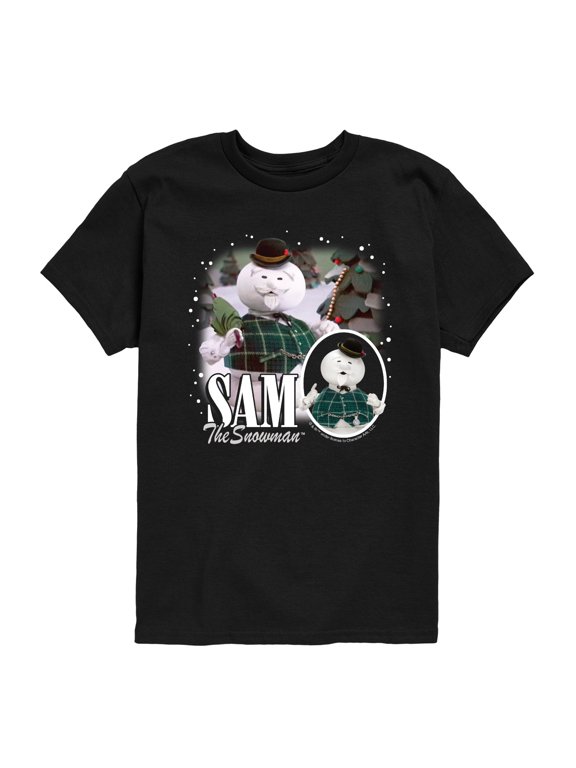 - Sam The Snowman Bootleg Boys' Short Sleeve Graphic T-Shirt