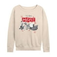 thumbnail image 1 of Rudolph - Team Misfit - Women's French Terry Long Sleeve Pullover, 1 of 4