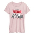 thumbnail image 1 of Rudolph - Team Misfit - Women's Short Sleeve Graphic T-Shirt, 1 of 3