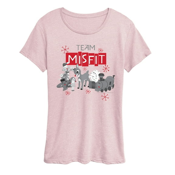 Rudolph - Team Misfit - Women's Short Sleeve Graphic T-Shirt