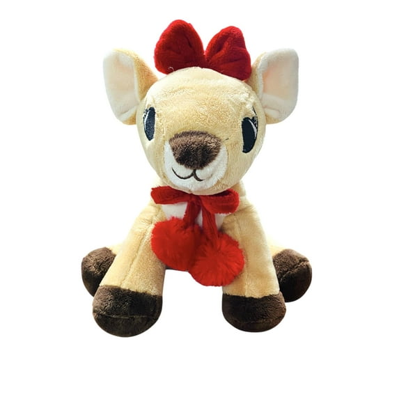 Rudolph The Red-Nosed Reindeer Animated Musical Clarice Plush 10"