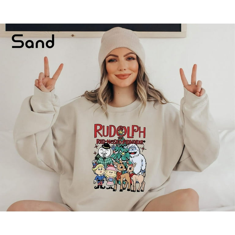 Rudolph the red nosed reindeer sweatshirt sales