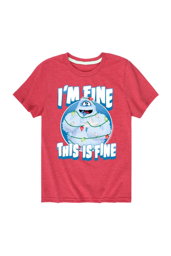 - This Is Fine Short Sleeve Graphic T-Shirt