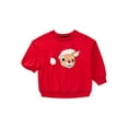 thumbnail image 1 of Rudolph Toddler Boys or Girls Holiday Graphic Crewneck Sweatshirt with Long Sleeves, Sizes 12M-5T, 1 of 3