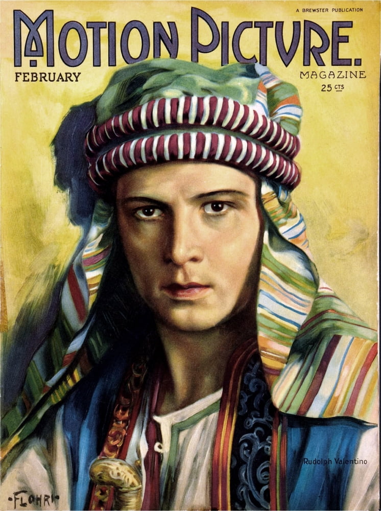 Rudolph Valentino Canvas Art - (16 x 20)