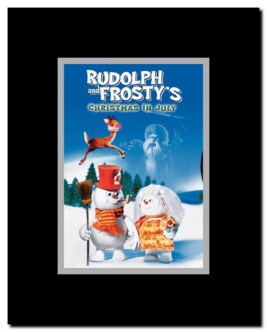Rudolph and Frosty's Christmas in July Framed Movie Poster