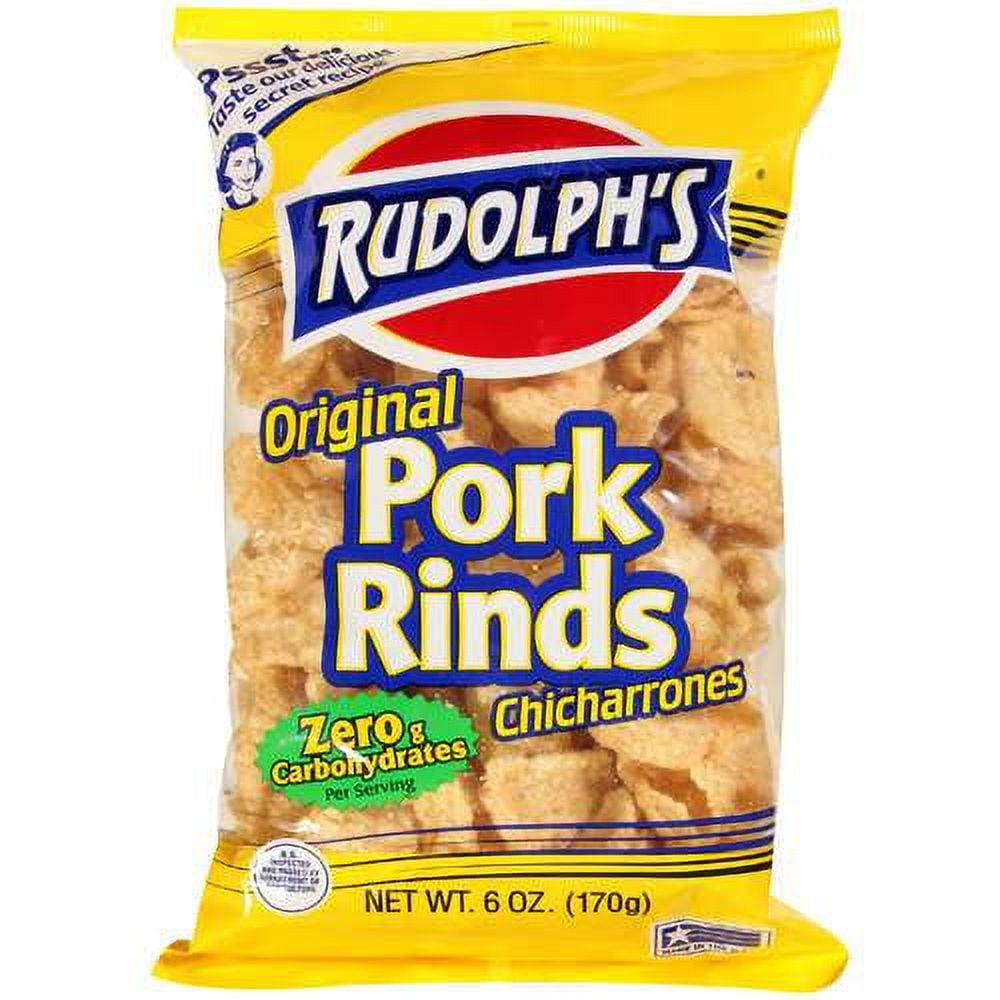 Rudolph's 6oz Original Pork Rinds