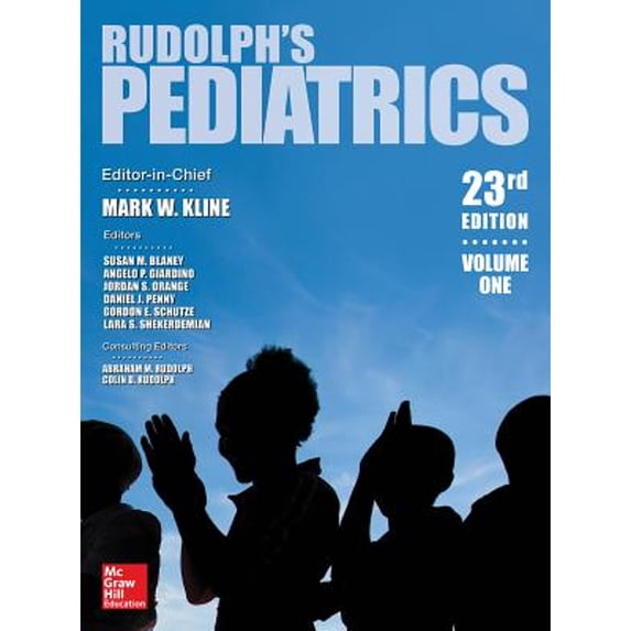 Pre-Owned Rudolph's Pediatrics, 23rd Edition, 9781259588594, 1259588599, Paperback, Kline; Mark W.; Blaney; Susan M.; Giardino; Angelo P.; Orange; Jordan S.; Penny; Daniel J.; Schutze; Gordon E.; Shekerdemian;