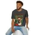 thumbnail image 1 of Rudolph's Rebel Cousin Unisex Softstyle Tee S - 3XL by Strange & Cozy Gear, 1 of 7