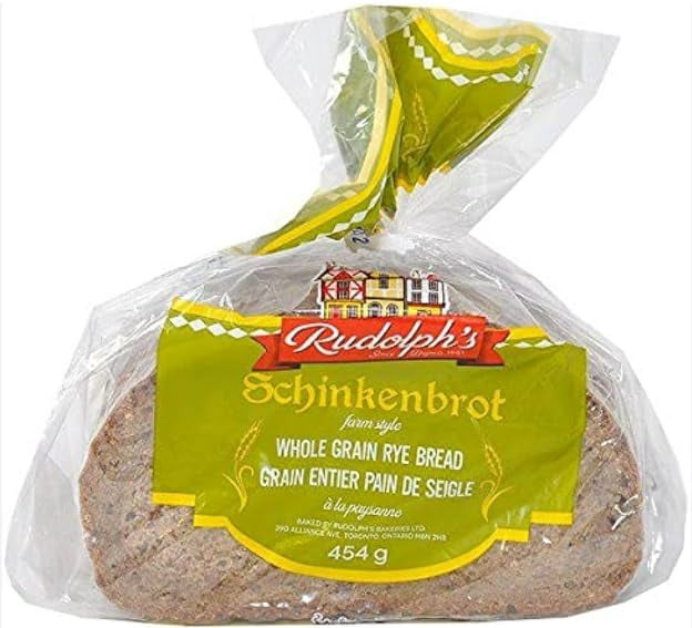 Linseed Bread Rudolph Rudolph's Schinkenbrot Whole Grain Rye Sourdough Bread 16 oz Sliced ...