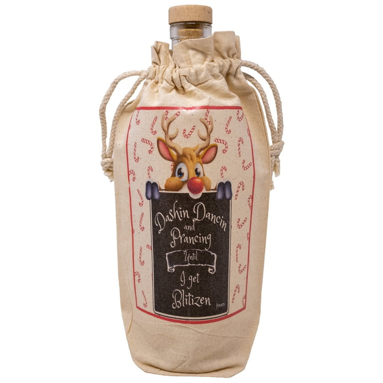 Personalised bottle gift online bags