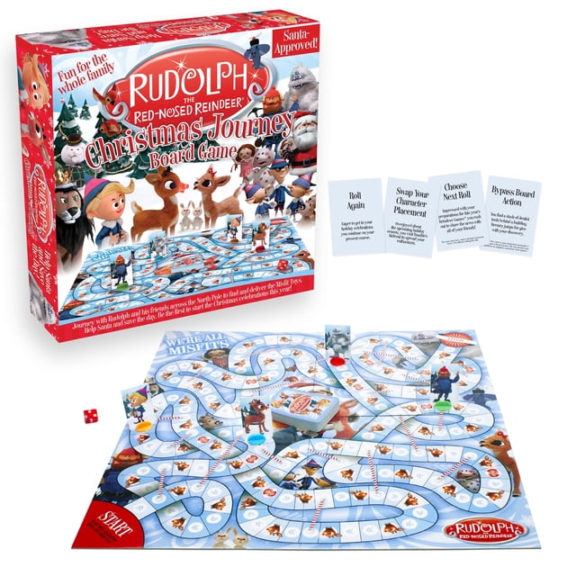 Rudolph the Red-Nosed Reindeer Board Game - Walmart.com