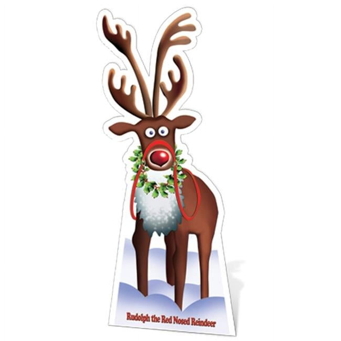 Rudolph the Red Nosed Reindeer Cardboard Cutout Cardboard Cutout ...