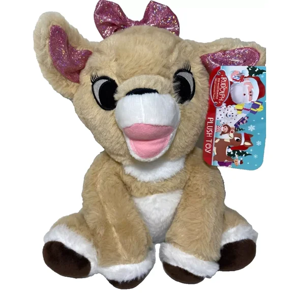 Rudolph the Red Nosed Reindeer Clarice Plush Toy 12 inch
