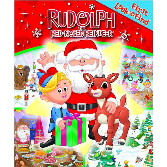 Pre-Owned Rudolph the Red-Nosed Reindeer: First Look and Find Rudolph the Red-Nosed Reindeer (Other) by Pi Kids