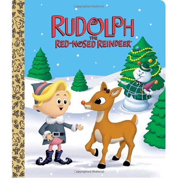 Pre-Owned Rudolph the Red-Nosed Reindeer (Board book) 0307929876 9780307929877