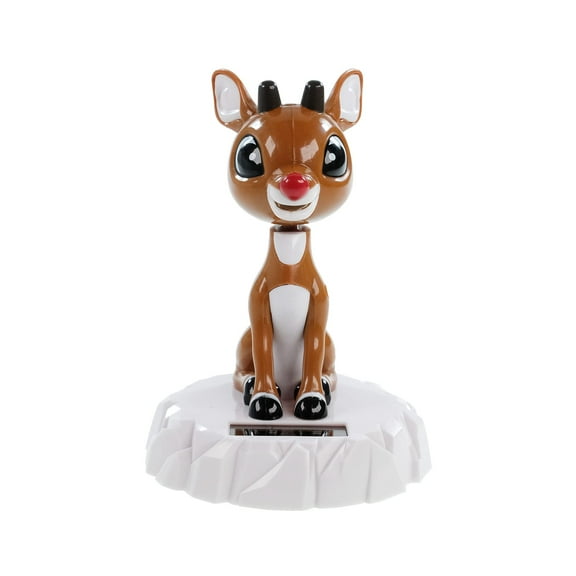 Grupo Ruz Rudolph Solar Bobble-Head 1 Each