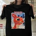 thumbnail image 1 of Rudolph the Red Nosed Reindeer Vintage 1964 Unisex T-Shirt, Retro Christmas Gift G0510, Up to Size 5XL, 1 of 2