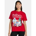 thumbnail image 1 of Rudolph the Red-Nosed Reindeer Women's Graphic Tee, Sizes XXS-XXL, 1 of 3