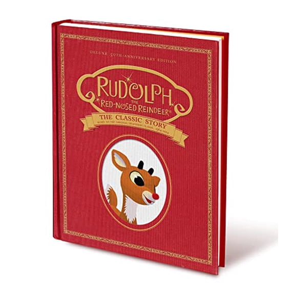 Pre-Owned Rudolph the Red-Nosed Reindeer: The Classic Story: Deluxe 50th-Anniversary Edition (Hardcover)
