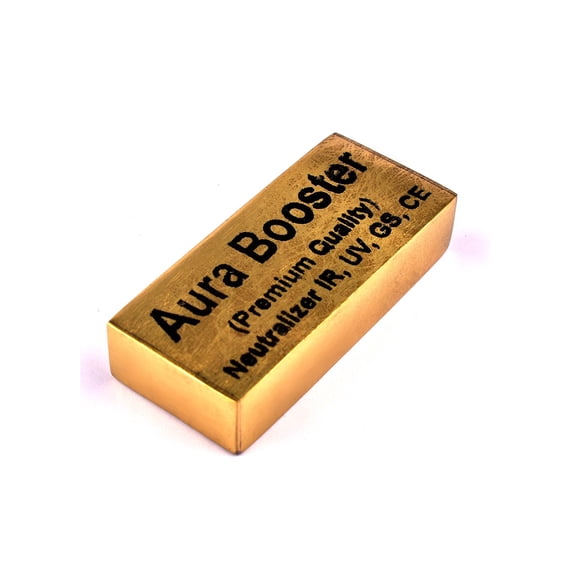 Rudra Center High Power Aura Booster Awakening of Positive Energy Pocket Aura Booster (Colour- Golden)