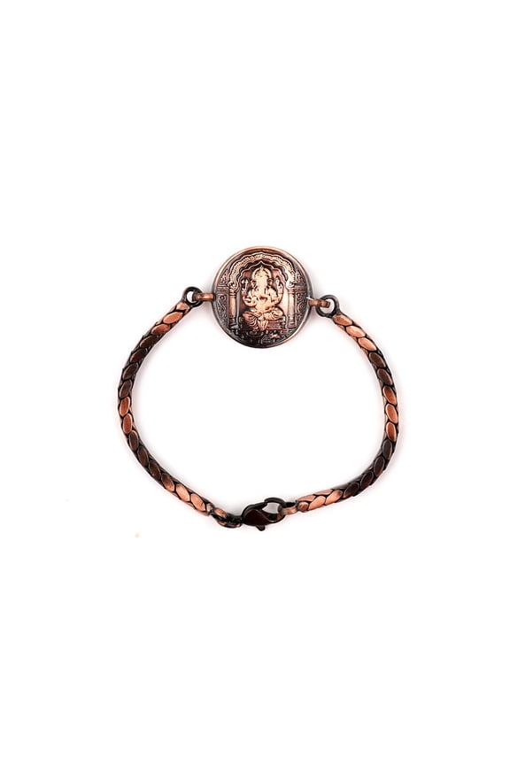 Ganesh Yantra Bracelet in Copper