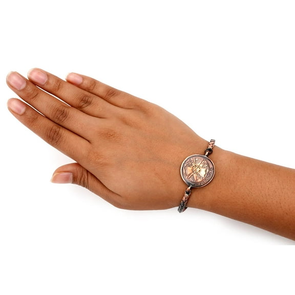 Rudra Centre Karyasiddhi Yantra Bracelet in Copper
